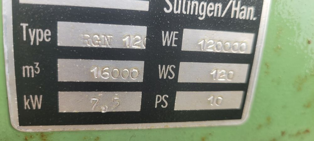 Piec do suszarni  wentylator 7,5kW Rako