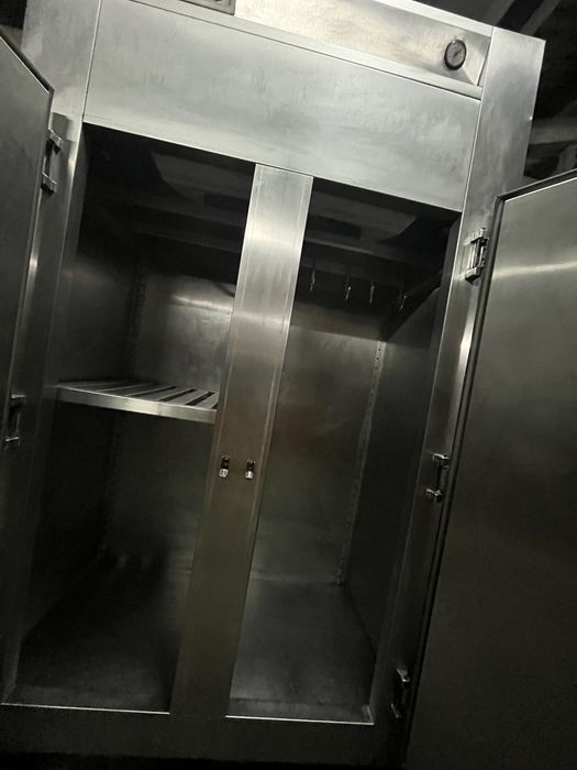 Arca vertical refrigeração em inox de 2 portas dou garantia