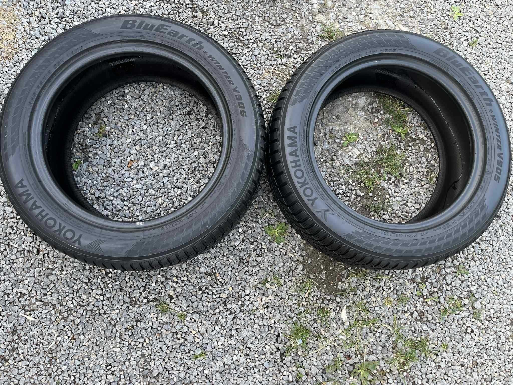 Opony 225/55R18 Yokohama Bluearth Winter V905 Zima 2sztuki 7,32mm