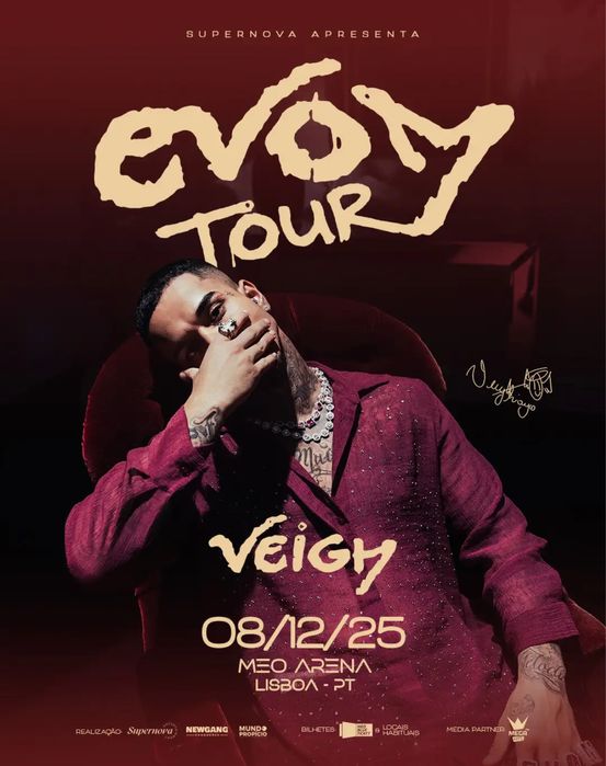 Bilhete Veigh Golden Circle