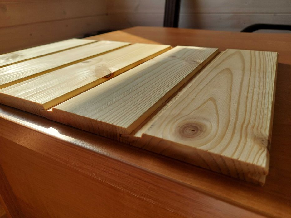 Promocja ! Deska elewacyjna, szalówka, Podbitka 14/95/3000mm. Producen