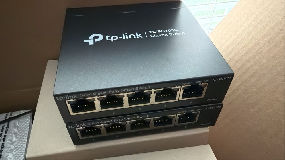 2x Switch Tp-Link TL-SG105E cena za dwa