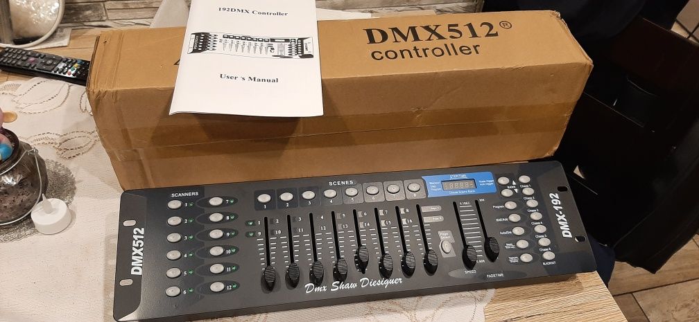 Mixer Dmx, nowy , kontroler świateł dmx512