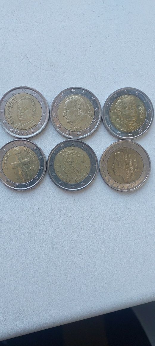 монети євро 2 обмін