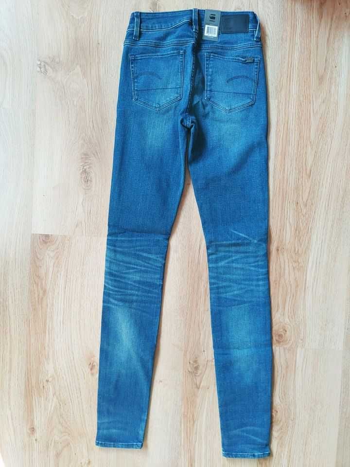 Calças de ganga G-STAR RAW 3301 High Skinny NOVAS! tamanho 23W 32L