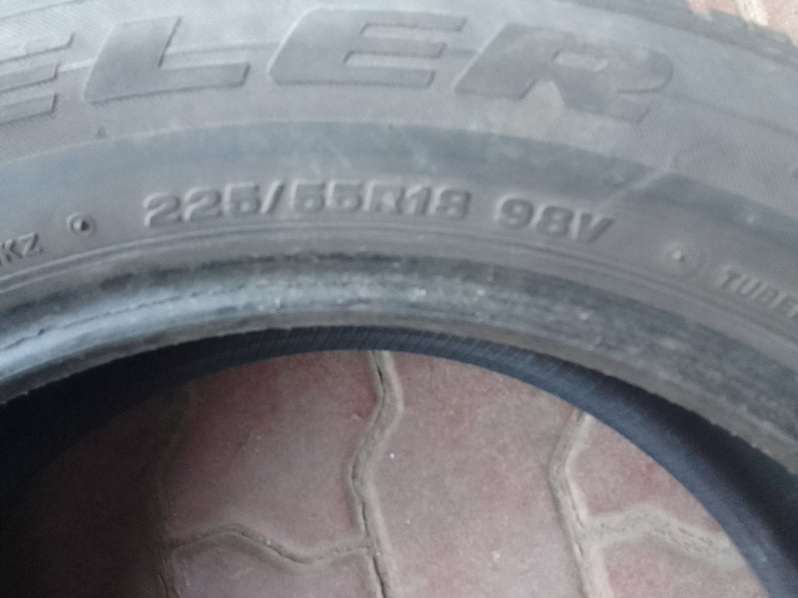 Opona wielosezonowa 225/55r18 BRIDGESTONE 6mm