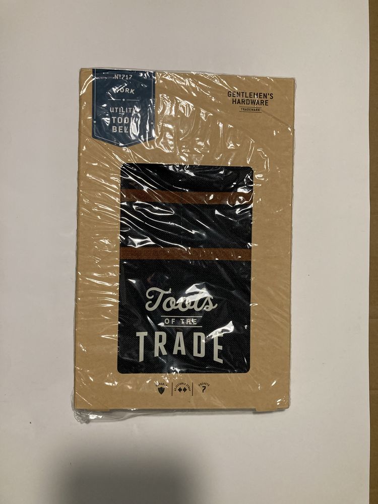 Cinto de Ferramentas Gentlemen's Hardware novo embalado
