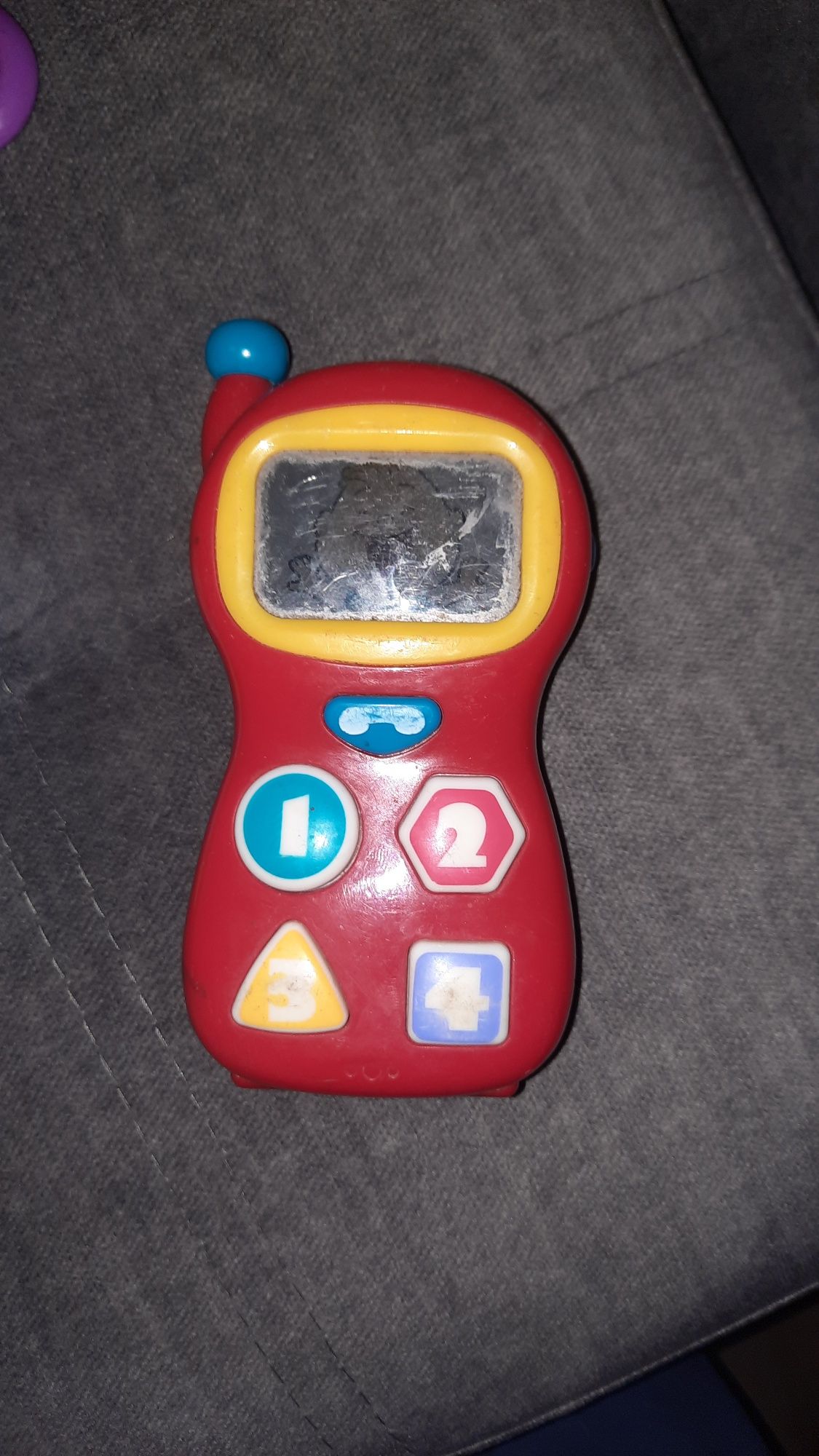 Małpka fisher price grzechotka i telefon zestaw