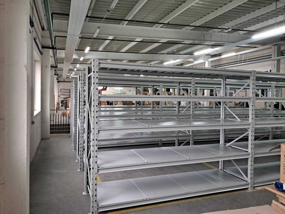 ящики для складу, палетні стелажі, поличкові, полочные, нові та бу