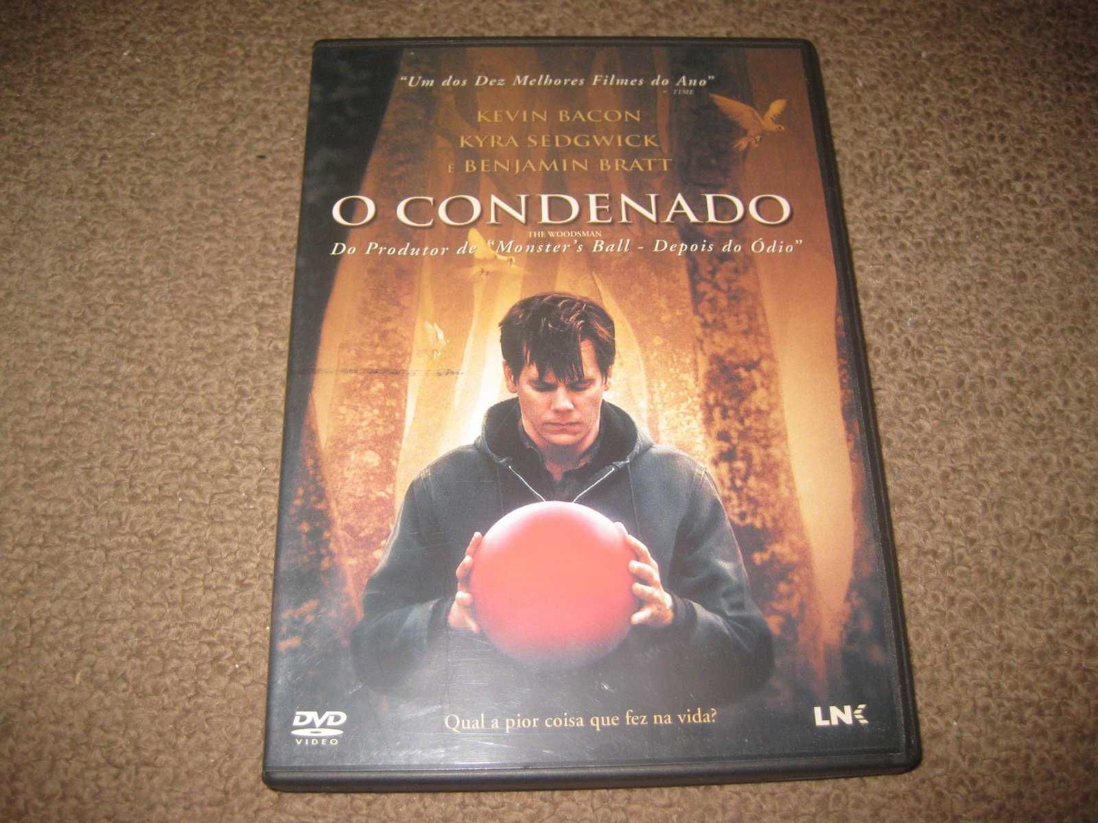 DVD "O Condenado" com Kevin Bacon