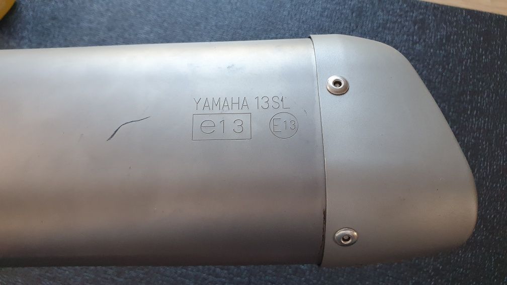 Escape / ponteira original de titanium para Yamaha R6 2008.