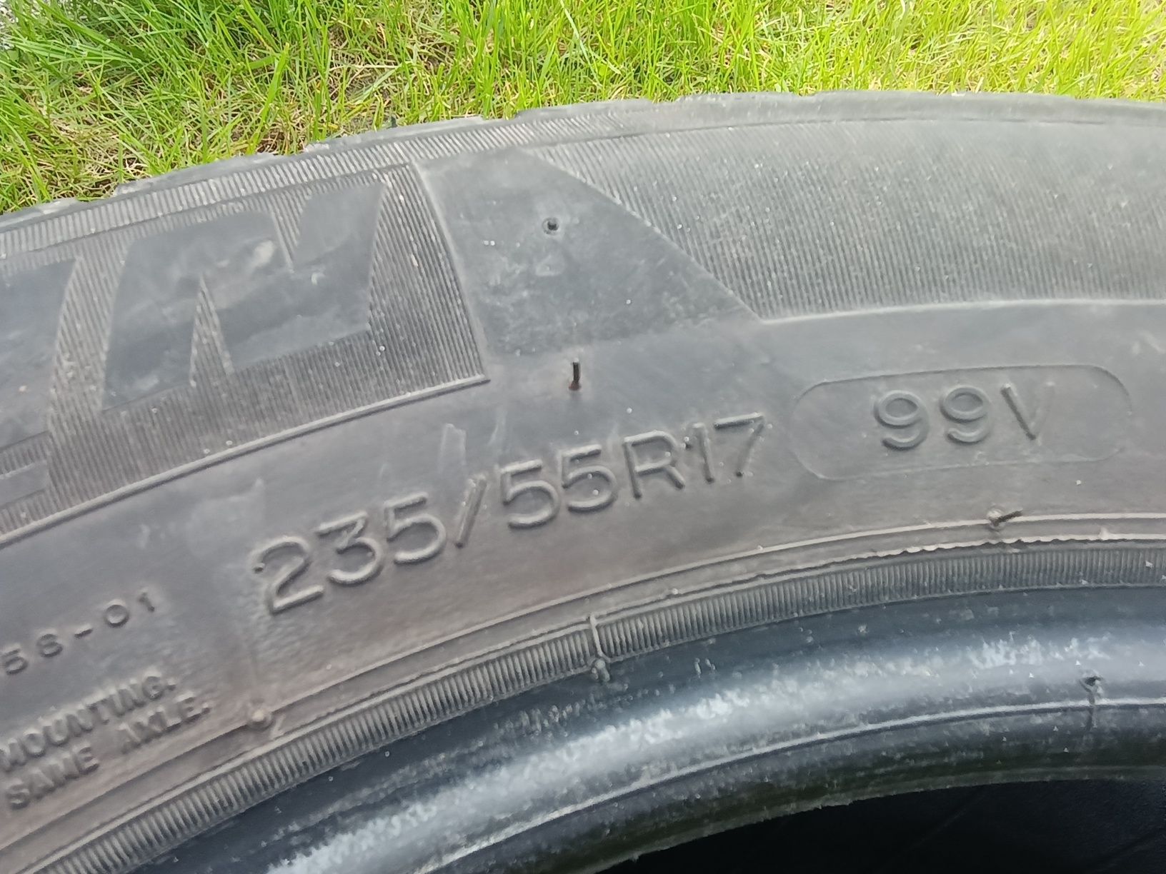 Opony Michelin 2016r. 235/55 R17