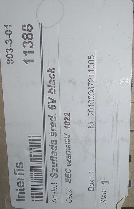 Szuflada kasowa 6V - na gotówkę