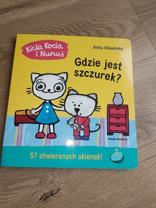 Kicia kocia i Nunuś Gdzie jest szczurek? 57 otwieranych okienek