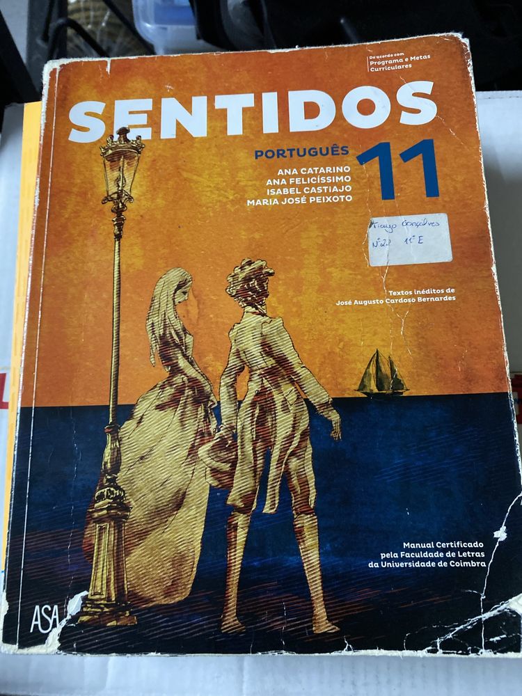 Manual de Português 11° ano “Sentidos”