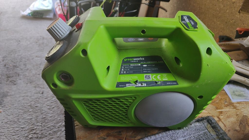 Kompresor green works 24v