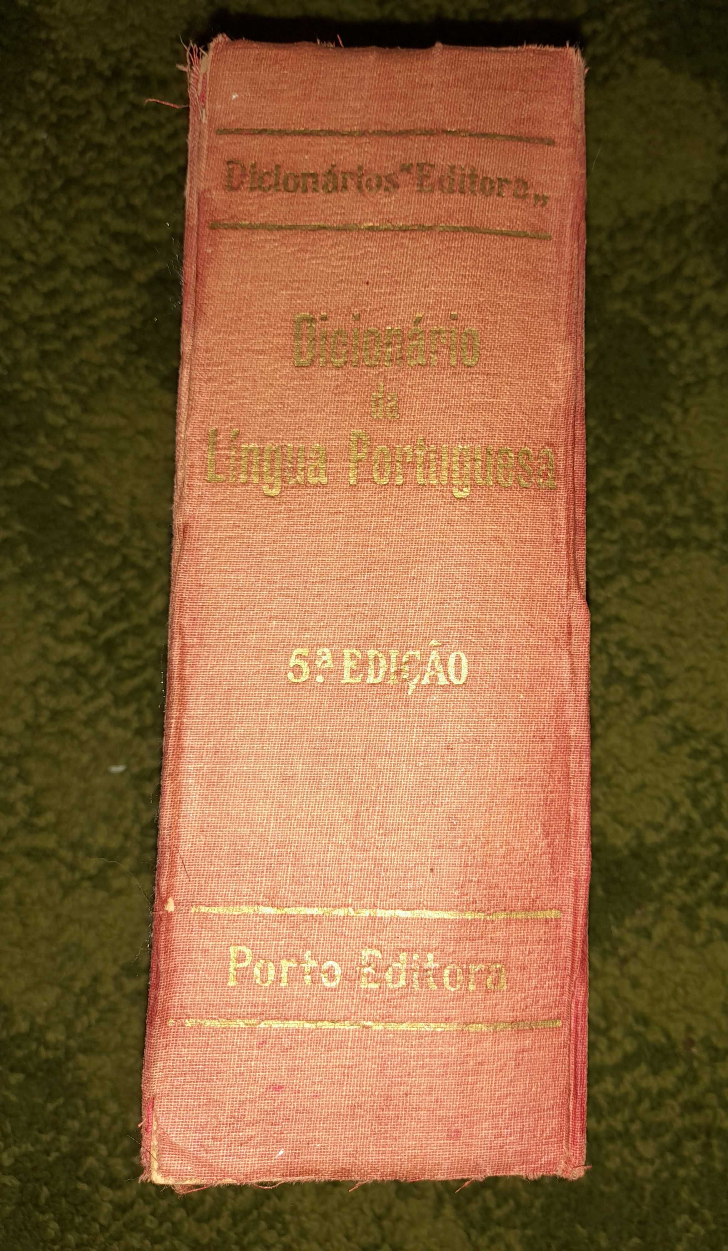 5ª edição dicionário da língua portuguesa Porto Editora