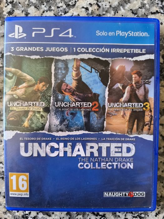 Uncharted tge Drake collection PS4