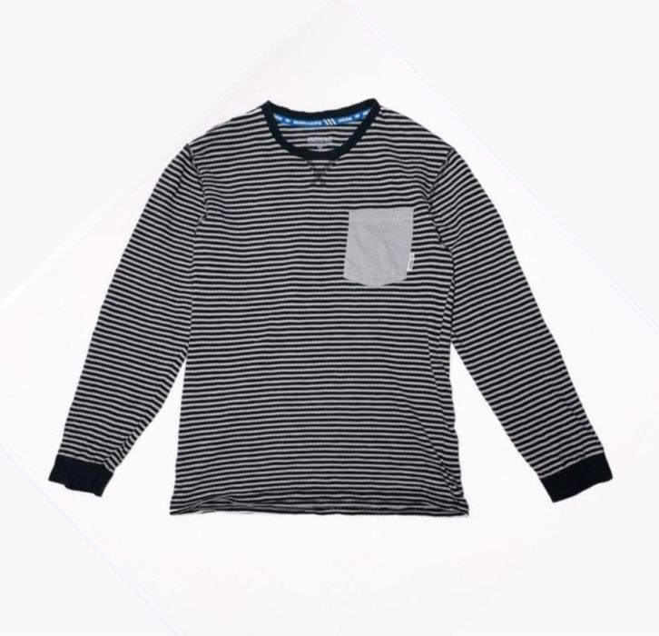 Лонгслів adidas&silas skateboarding в смужку