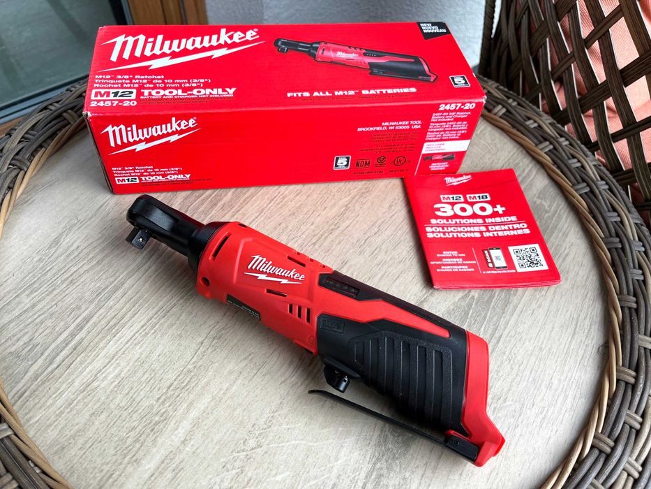 MILWAUKEE grzechotka M12 3/8