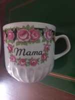 Kubek porcelana Mama Dzień Matki sygnowany