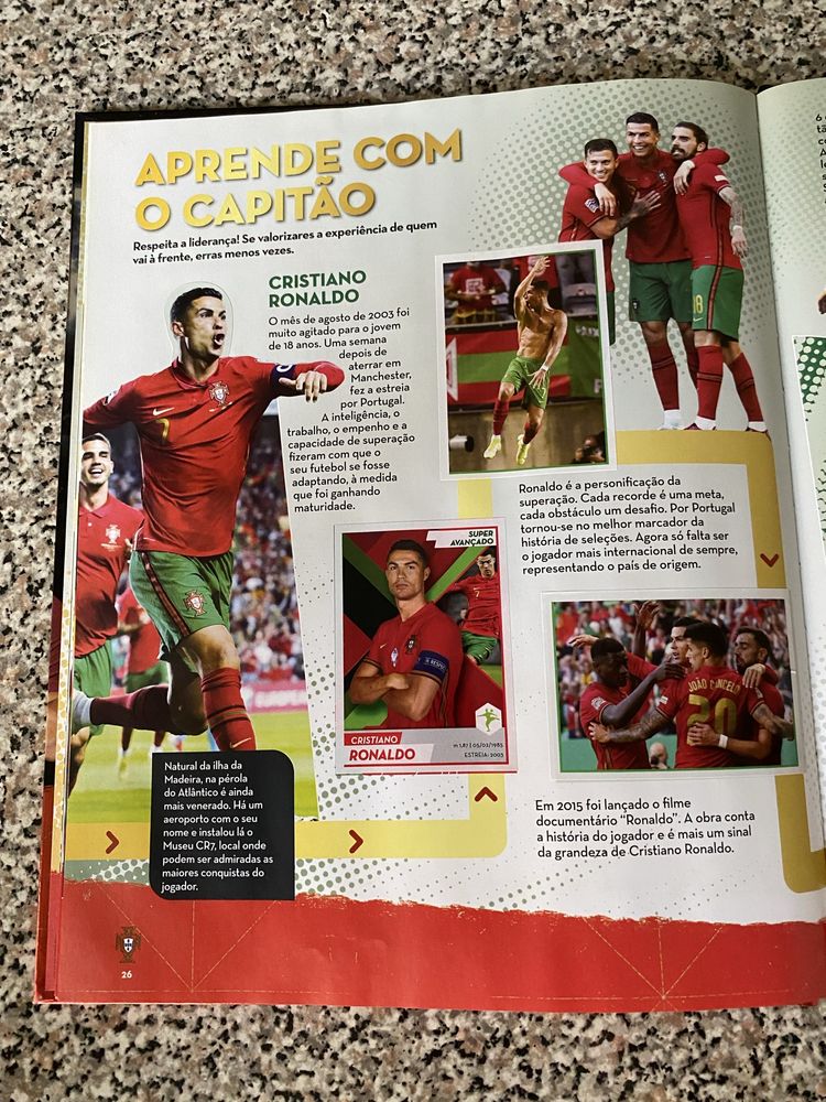 Caderneta “Fome de Vencer” - Portugal