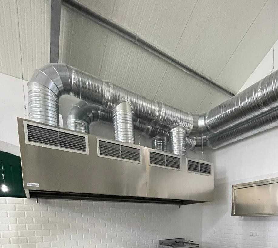 Exaustores, Ventiladores e Hottes em inox