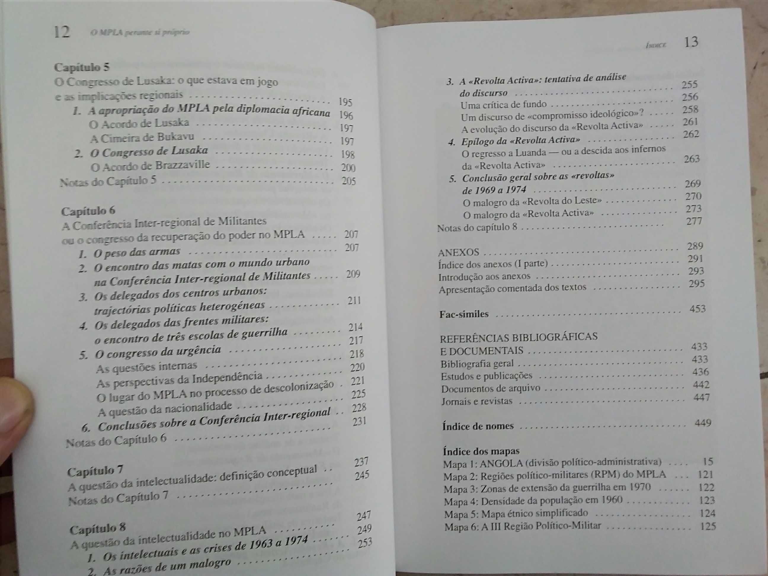 O MPLA Perante Si Proprio (Dissidências e Poder de Estado)