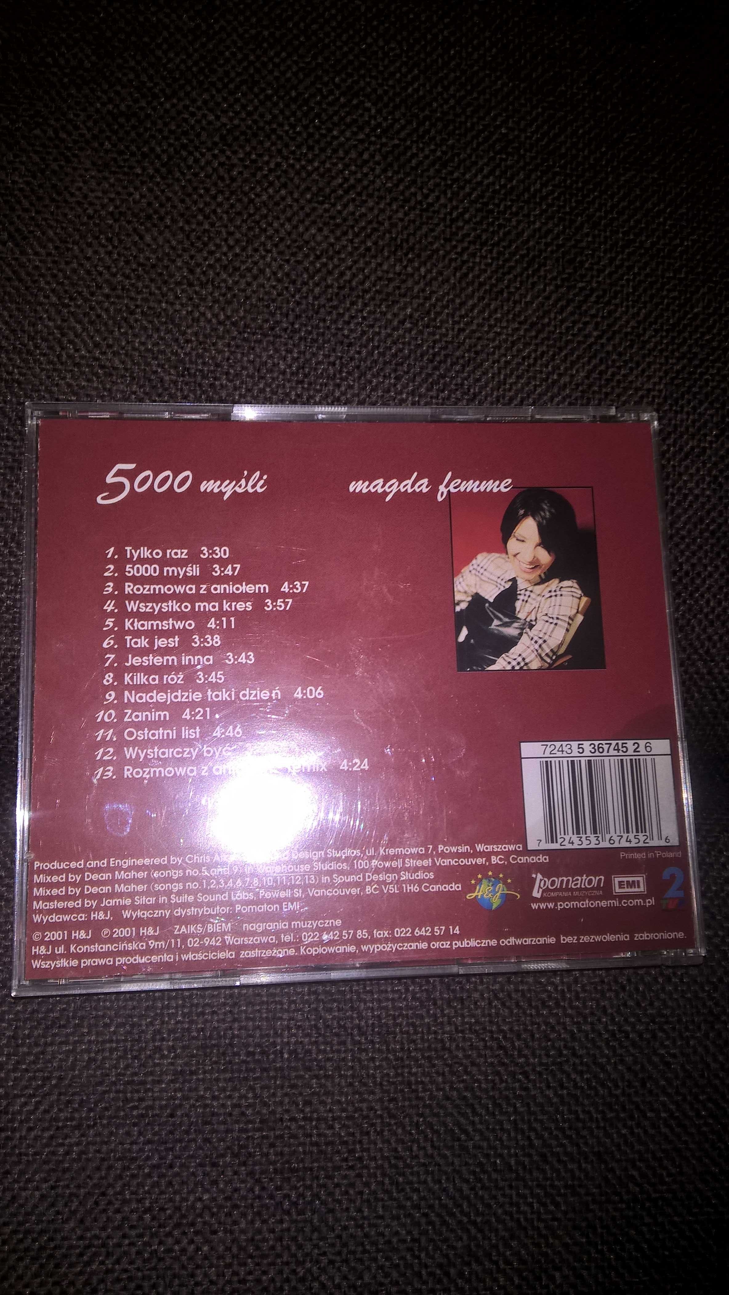 CD Magda Femme 5000 myśli