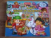 Worlds of Adventure Fisher Price nauka angielskiego dla najmłodszych