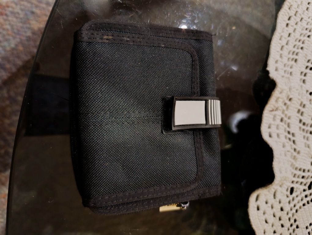 Portfel unisex czarny
