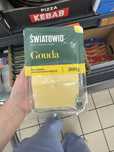 Сир 1 кг, сир 500гр нарізка Swiatowid Gouda