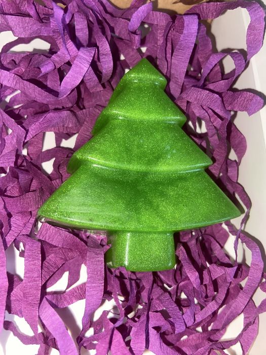 Мило ручної роботи у вигляді «Ялинки»