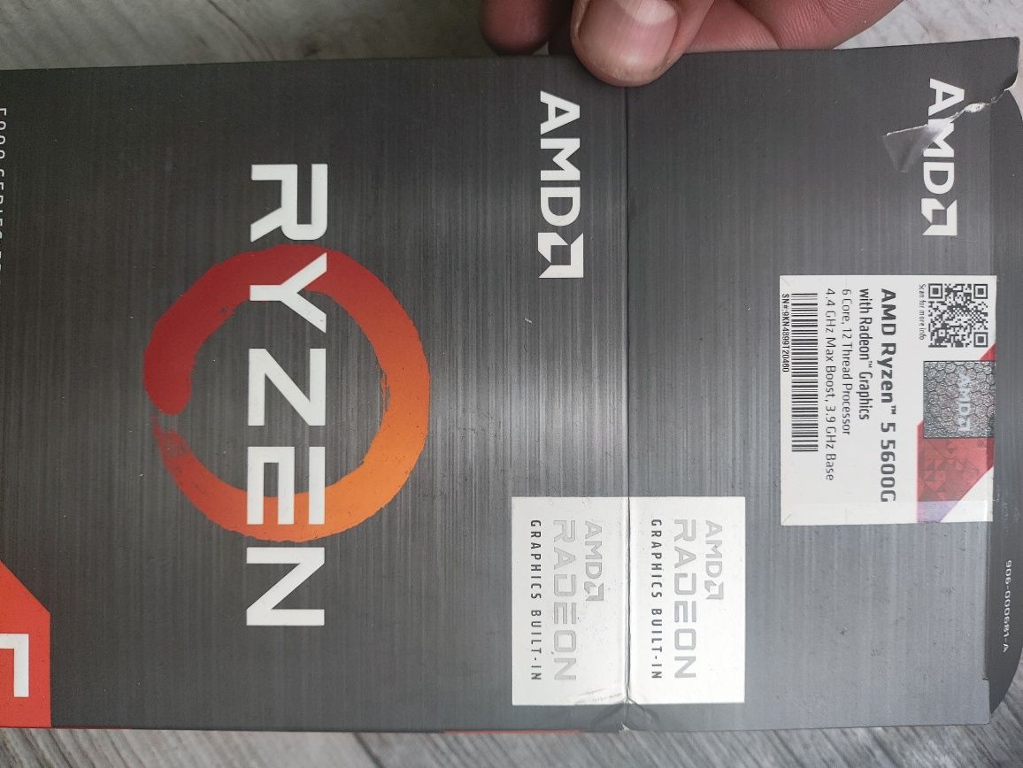 Chłodzenie procesora AMD Ryżem 5 5600G