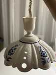 Lampa prl porcelanowa