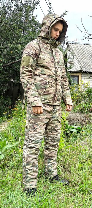 Куртка зимова мультикам рібстоп посилена! Розпродаж розміри М та L