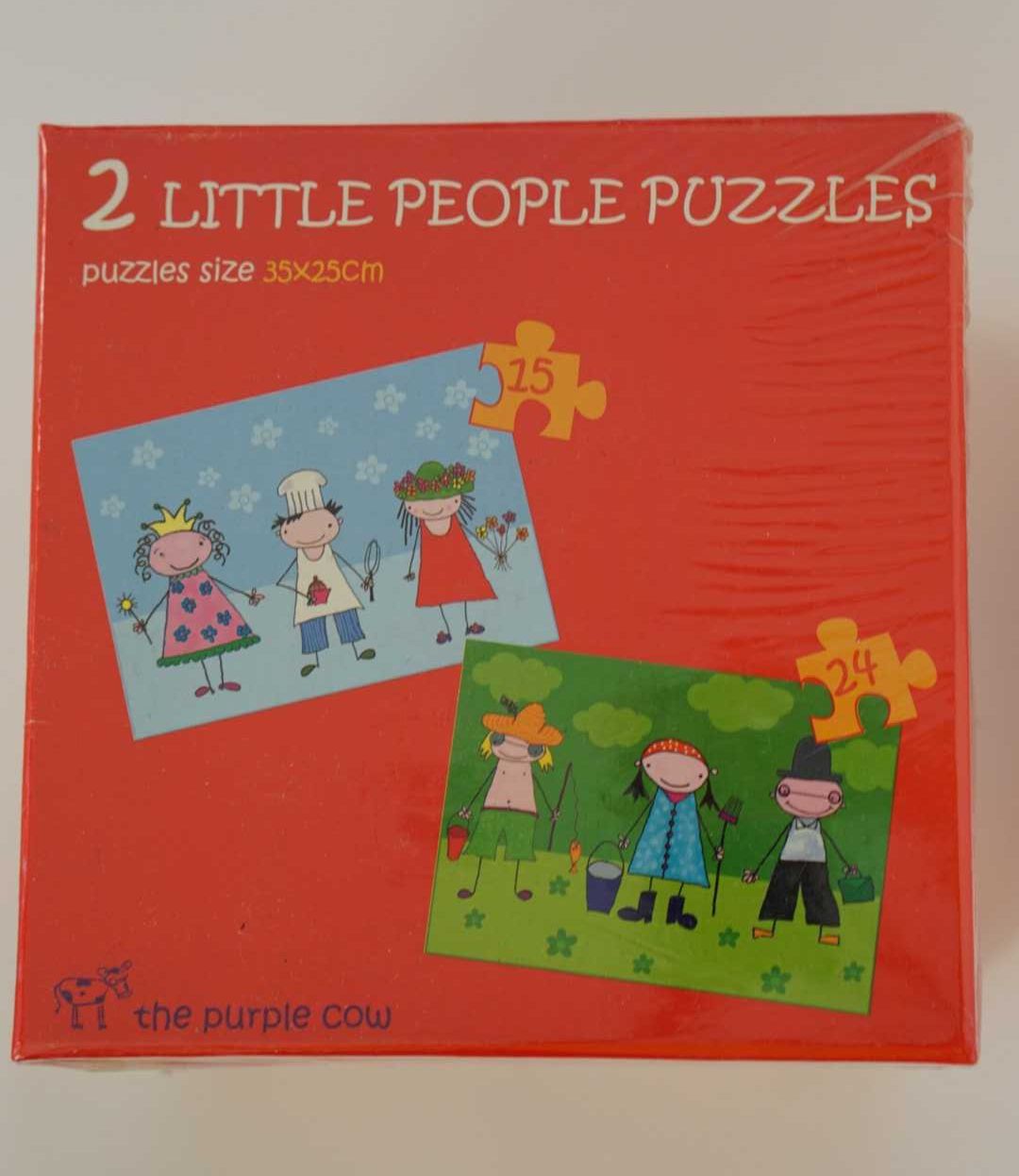 Nowe puzzle (2 obrazki) - The purple cow