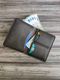 Шкіряний гаманець кожаный кошелек портмоне обкладинка обложка