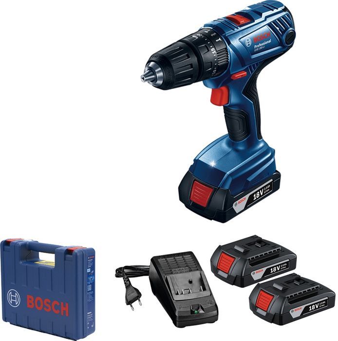 Wiertarko-Wkrętarka Udarowa Gsb 180-Li 2*2.0Ah Bosch B 6019F8307