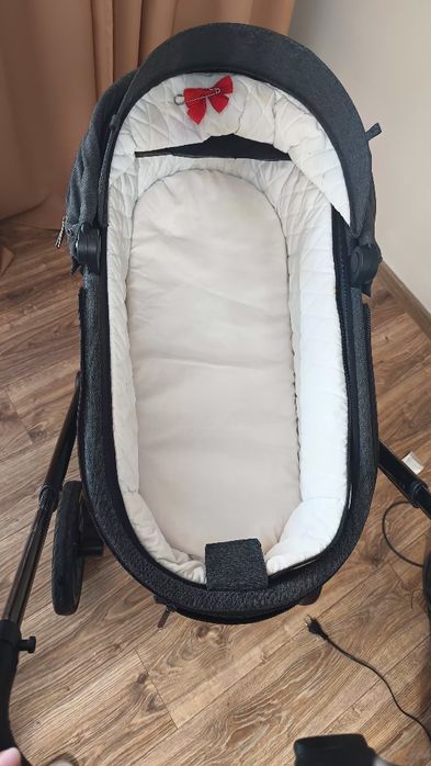 Muuvo gondola spacerówka 2w1 chrom