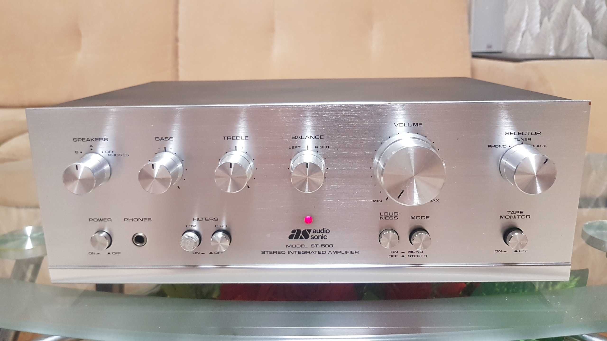 Усилитель Audio Sonic ST-500 stereo integrated amplifer made in Japan