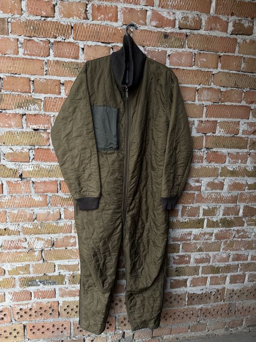 Підстібка, що утеплює в німецький танковий комбінезон Бундесвер Olive