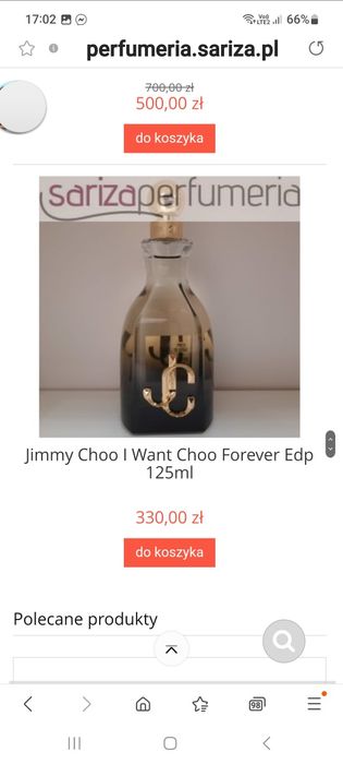 Jimmy choo i want forever 125ml