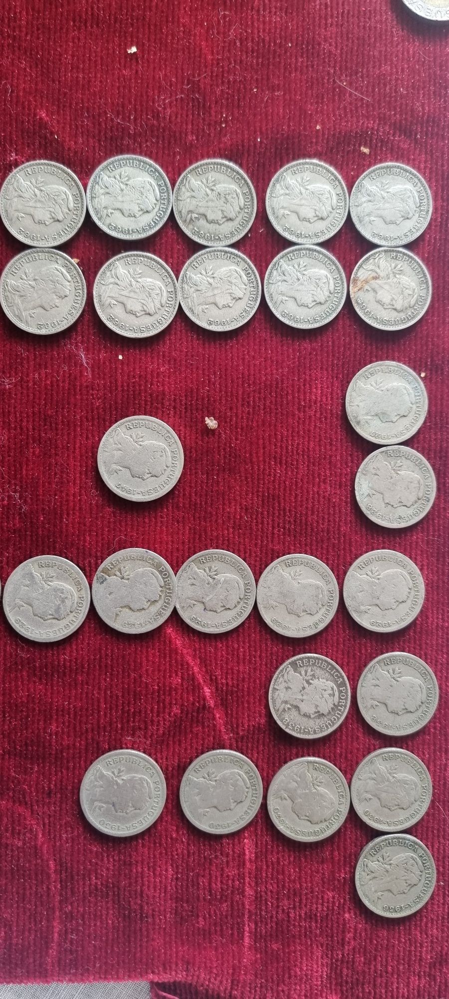 Moedas de 50 centavos