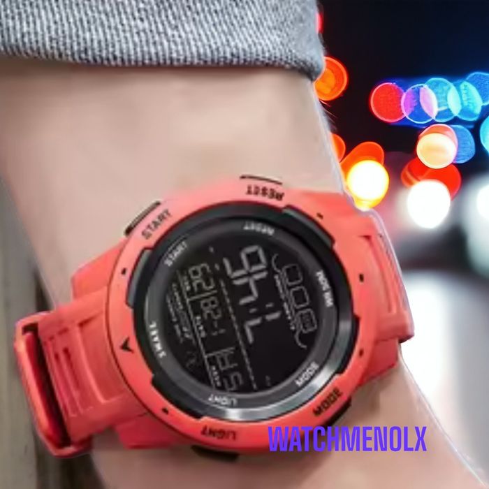 Zegarek SMAEL 8105 czerwony WR50M