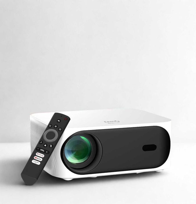 Promocja 4K Smart Projector |Netflix Certified|WiFi6 + Bluetooth