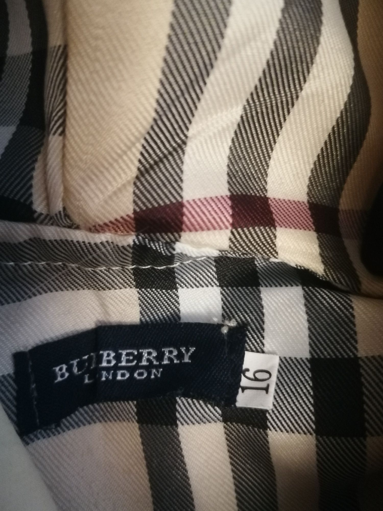 Karteczka wiosenno/jesienna Burberry rozm.98