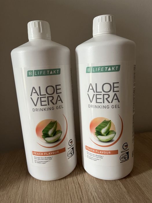 Aloe Vera drinking gel.