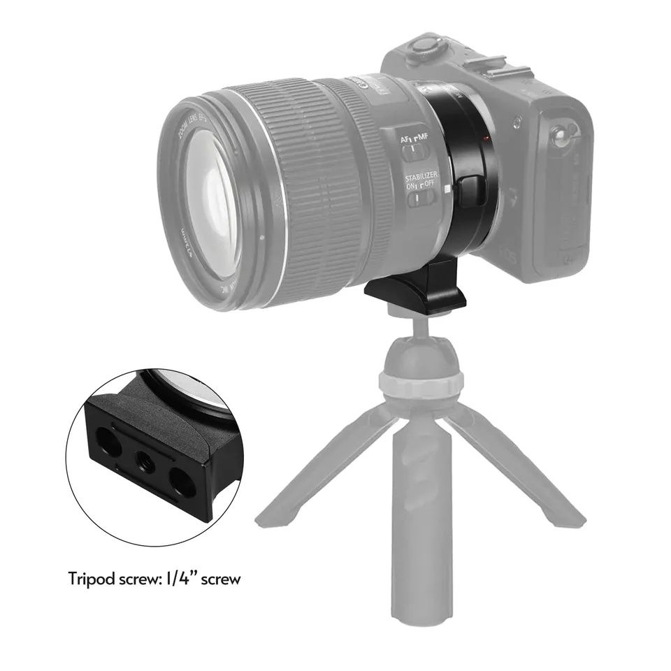 Адаптер кольцо EF-RF переходник для беззеркальной камеры Canon EF EOSR