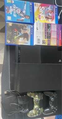 Ps4+3 gry+stacja do ładowania+3 pady